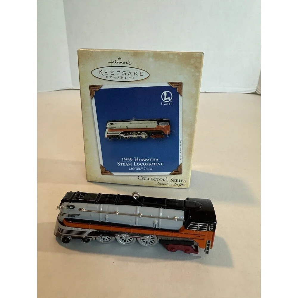 Hallmark Keepsake‎ Ornament 2004 Lionel 1939 Hiawatha Steam Locomotive 9th New